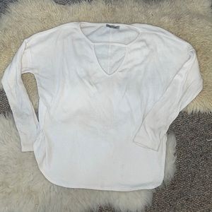 Off white pullover sweater